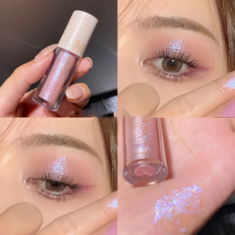 Aprileye Liquid eye shadow glitter sequins lying silkworm pearlescent polarizing brighten monochrome highlights