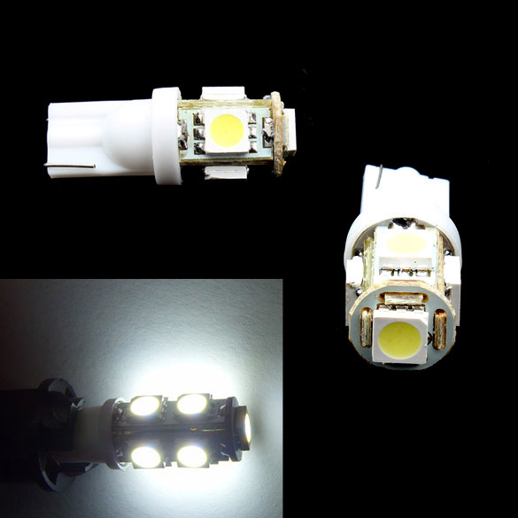 12V 5 SMD LED Car Auto Light Bulb White Light Parking Safe Car Side Lamp, 501 Original
12V 5 SMD LED Car Auto Light Bulb White Light Parking Safe Car Side Lamp, 501 Original