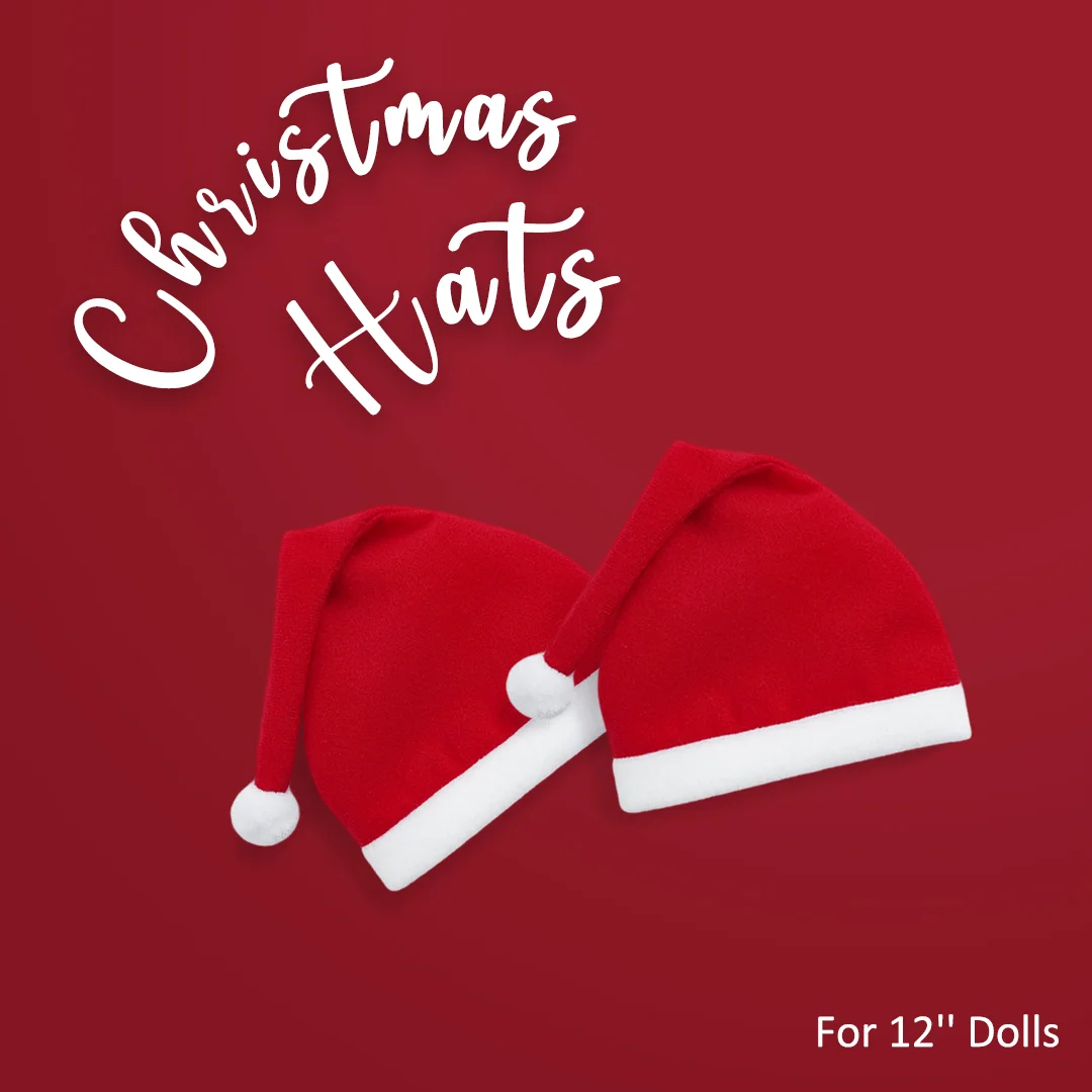 12'' Christmas Hats for Reborn Baby Dolls -Creativegiftss® - [product_tag] RSAJ-Creativegiftss®