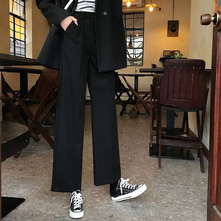Cropped Wide-Leg Pants YP4537