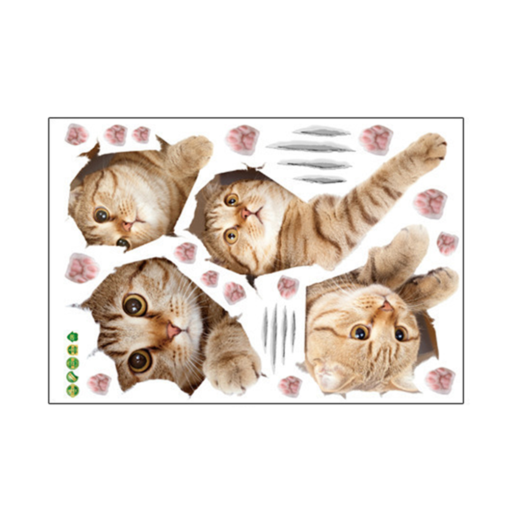 3D Realistic Cat Simulation Animal Funny PVC Wall Stickers Bedroom Decor, 501 Original
3D Realistic Cat Simulation Animal Funny PVC Wall Stickers Bedroom Decor, 501 Original