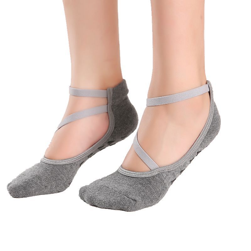 Women Bandage Yoga Socks Anti-Slip Damping Pilate Ballet Women Cotton Socks, Grey, 501 Original
Women Bandage Yoga Socks Anti-Slip Damping Pilate Ballet Women Cotton Socks, Grey, 501 Original