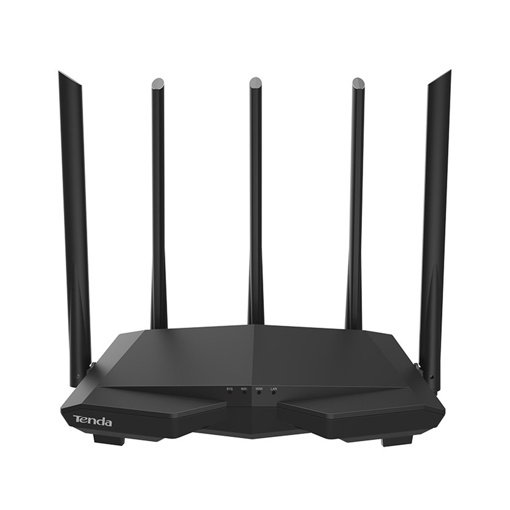 Tenda AC7 1200M 2.4+5GHz WiFi Router Wireless Extender with 5x Antennas, 501 Original
Tenda AC7 1200M 2.4+5GHz WiFi Router Wireless Extender with 5x Antennas, 501 Original