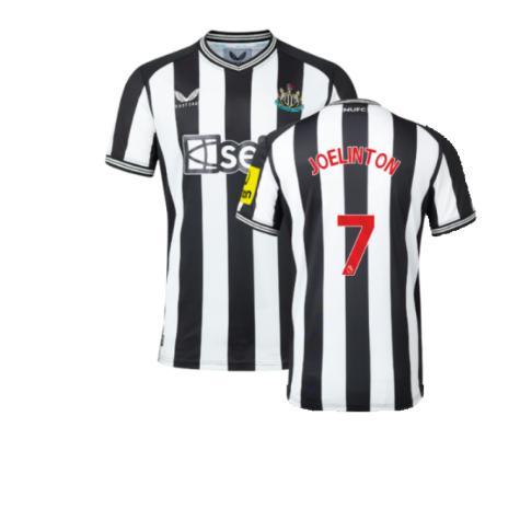 Newcastle United Joelinton 7 Home Shirt Kit 2023-2024
