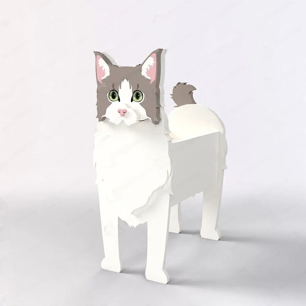 Ragdoll Cat Planter