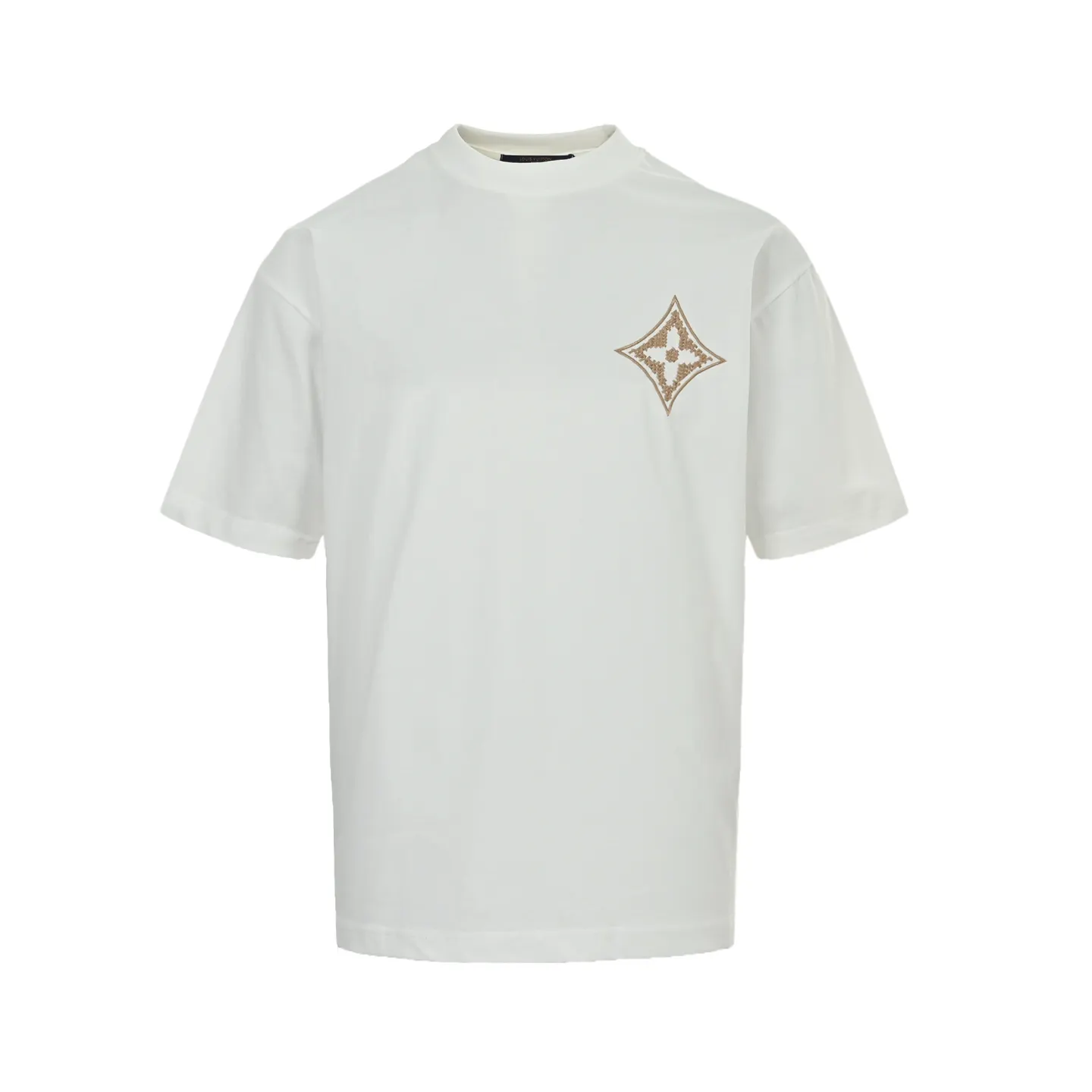 Front view of white t-shirt
