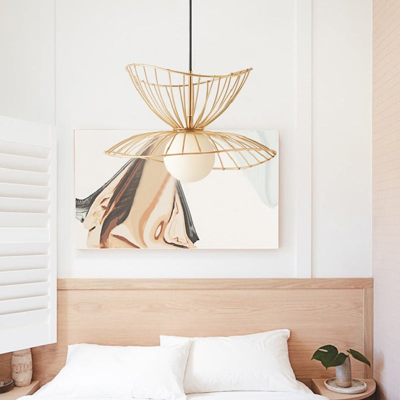 Modern Dining Room Chandelier Designer Iron Pendant Light