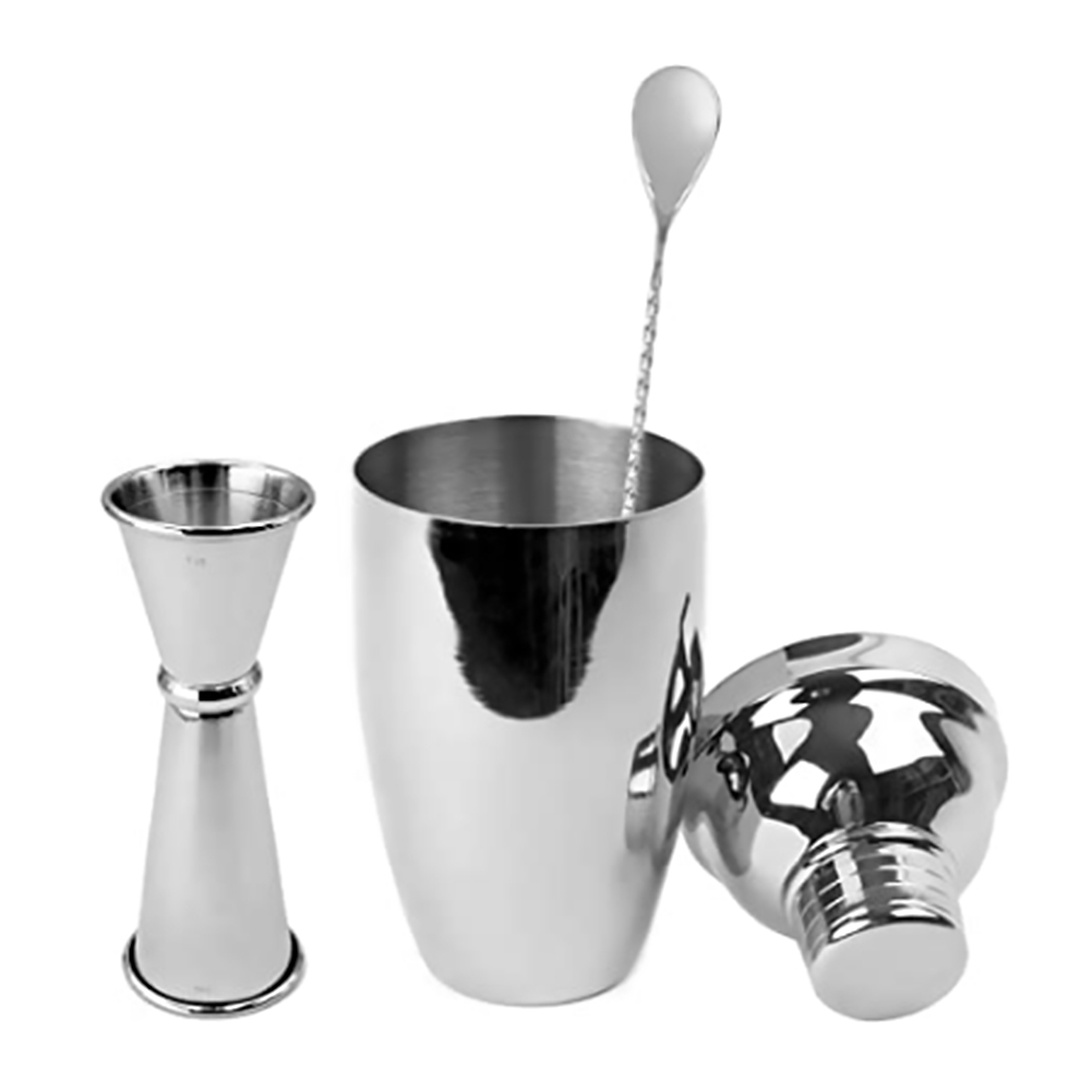 3pcs/set Stainless Steel Cocktail Shaker Mixer Wine Martini Boston Shaker, 550ml, 501 Original
3pcs/set Stainless Steel Cocktail Shaker Mixer Wine Martini Boston Shaker, 550ml, 501 Original