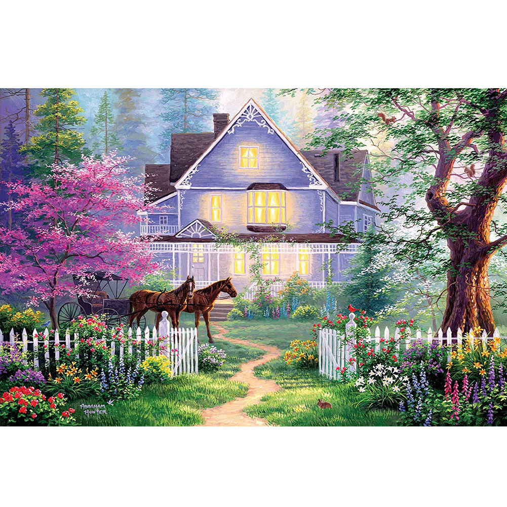 Villa Yard Carriage - Round Drill Diamond Painting - 60*40CM (Big Size), 501 Original
Villa Yard Carriage - Round Drill Diamond Painting - 60*40CM (Big Size), 501 Original