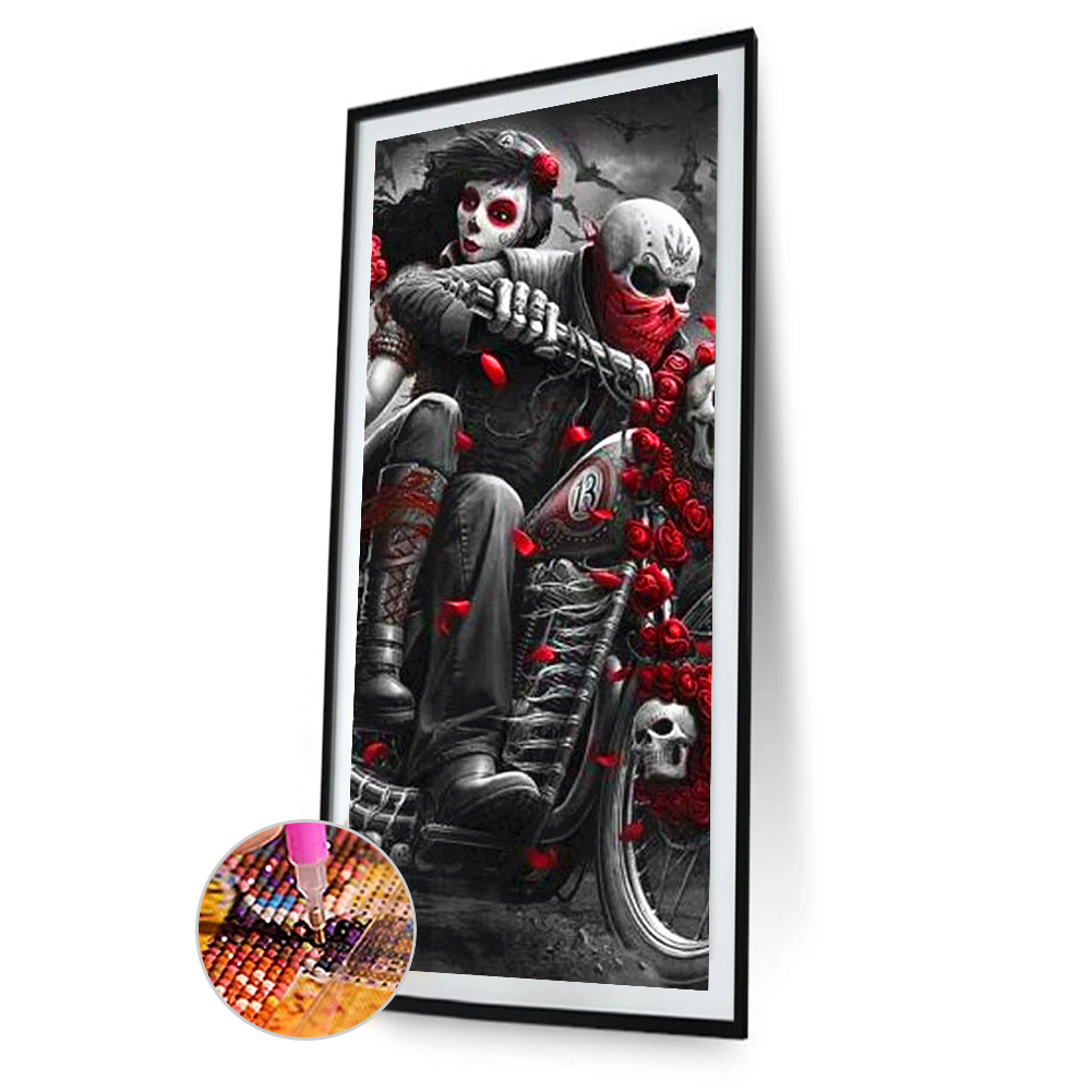 (Multi-Size) Skull Beauty - Round/Square Drill Diamond Painting - 30*40CM, Round diamond 40*50cm, 501 Original
(Multi-Size) Skull Beauty - Round/Square Drill Diamond Painting - 30*40CM, Round diamond 40*50cm, 501 Original