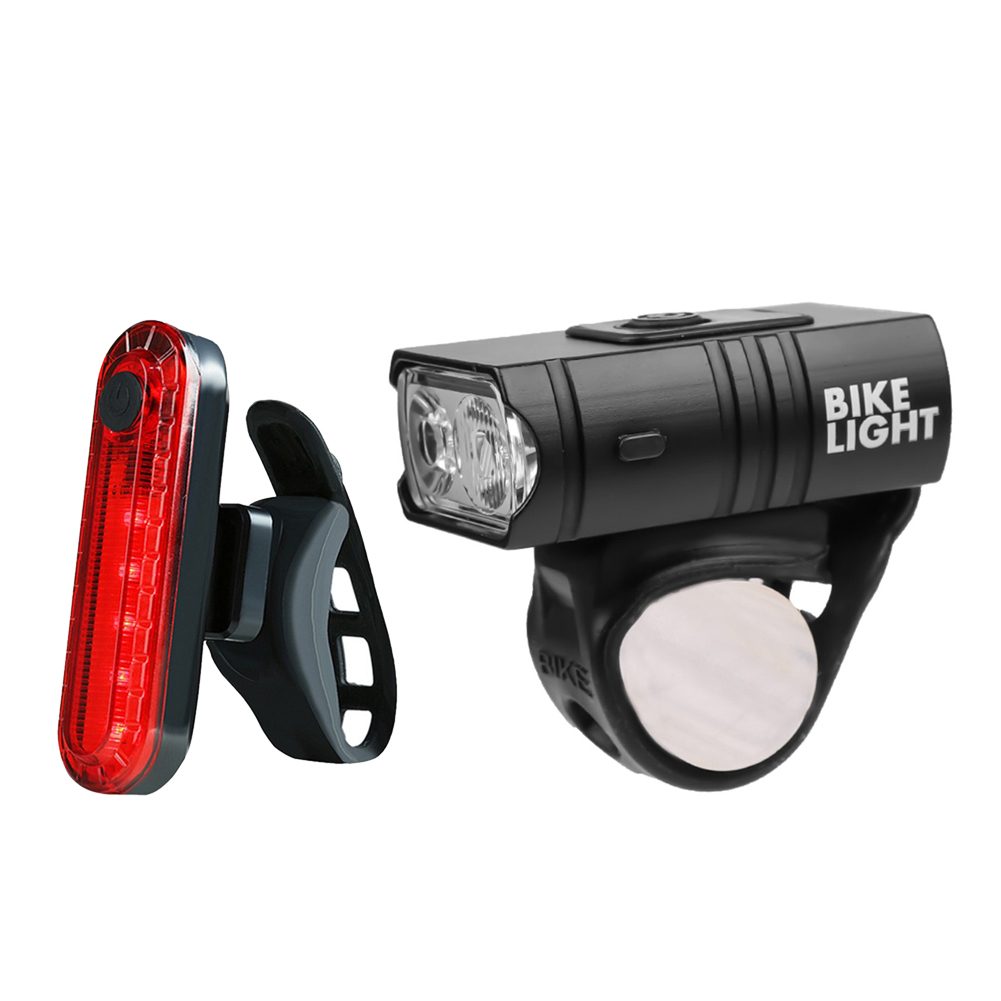 2pcs Waterproof T6 LED MTB Bike Headlight Taillight Bicycle Warning Lights, 501 Original
2pcs Waterproof T6 LED MTB Bike Headlight Taillight Bicycle Warning Lights, 501 Original