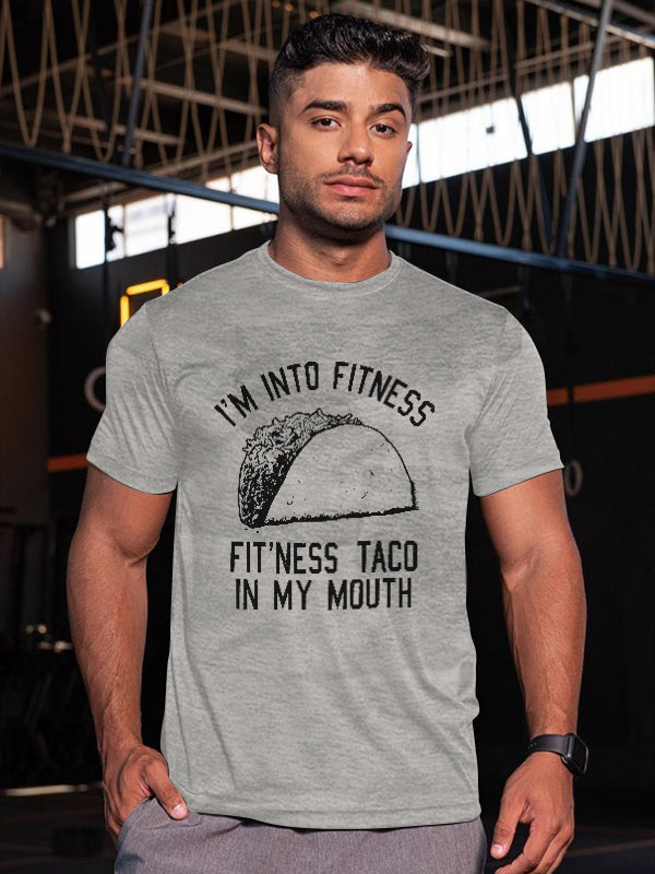I'm Into Fitness Printed Men's T-shirt FitBeastWear