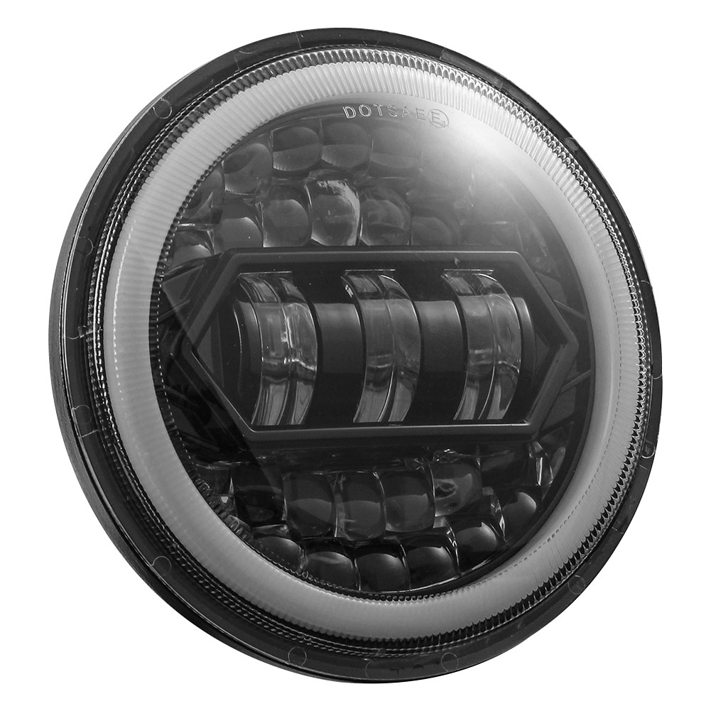 5.75 inch LED Headlight with Hi Lo Beam DRL Turn Signal for Motorcycle, 501 Original
5.75 inch LED Headlight with Hi Lo Beam DRL Turn Signal for Motorcycle, 501 Original