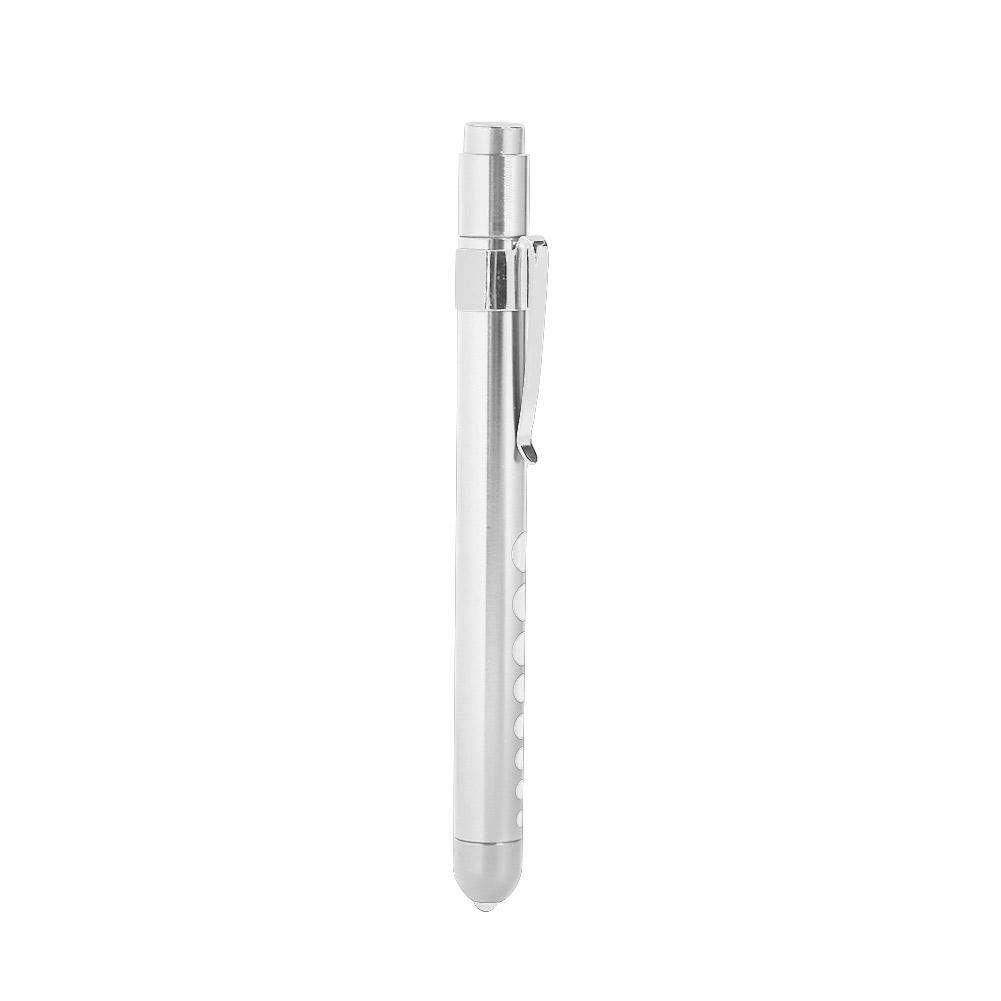 Portable Medical LED Flashlight Pen IP44 First Aid ENT Torch Lamp (Silver), 501 Original
Portable Medical LED Flashlight Pen IP44 First Aid ENT Torch Lamp (Silver), 501 Original