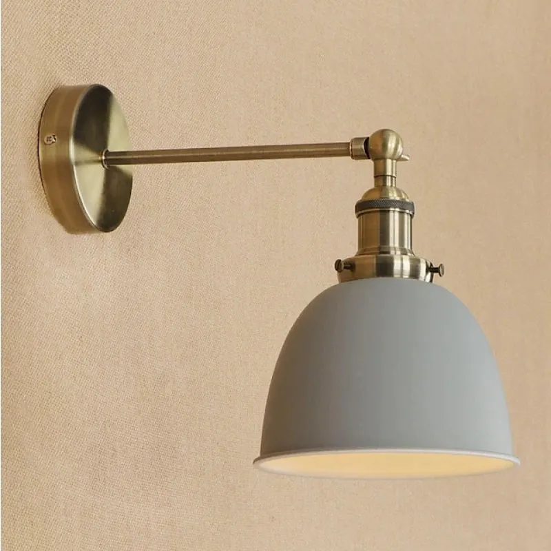 Brady Hanging Wall Lamp Retro Vintage Metal LED Bedroom