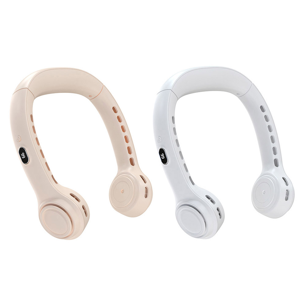 Summer Silent Cooling Neck Fan Sport Travel Leafless Personal Wearable Fans, Milk white, 501 Original
Summer Silent Cooling Neck Fan Sport Travel Leafless Personal Wearable Fans, Milk white, 501 Original