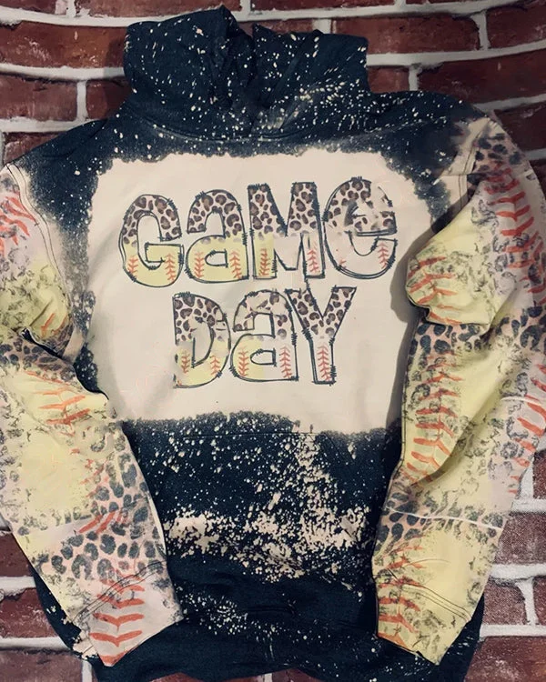 Game Day Bleached Sweatshirt