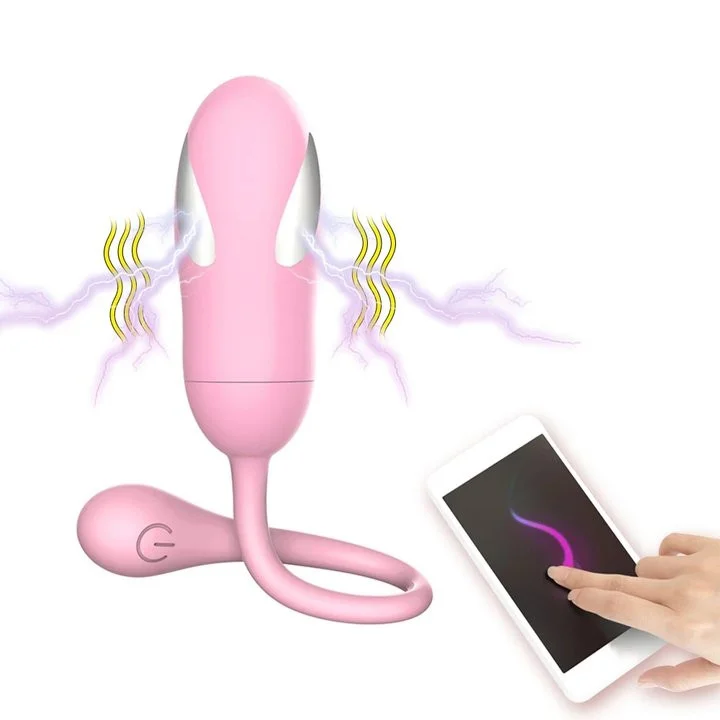 App Wireless Remote Control Vibrating Egg - Rose Toy