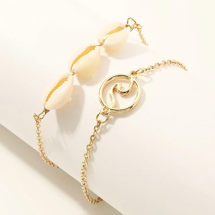 Bz0956 Ornament Personality Fashion Shell Bracelet Popular Simplicity Pendant Bracelet for Women