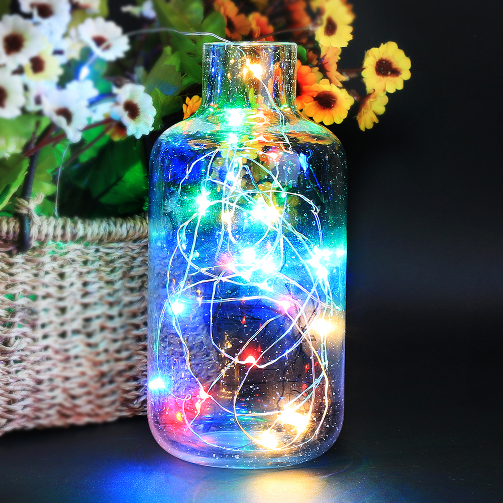 10Pcs 3M 30 LED Cork Wine Bottle Stopper Strip-Curtain String Night Light, 501 Original
10Pcs 3M 30 LED Cork Wine Bottle Stopper Strip-Curtain String Night Light, 501 Original