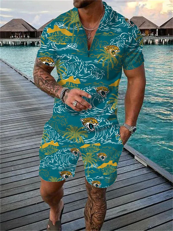 Jacksonville Jaguars
Limited Edition Polo Shirt And Shorts Two-Piece Suits