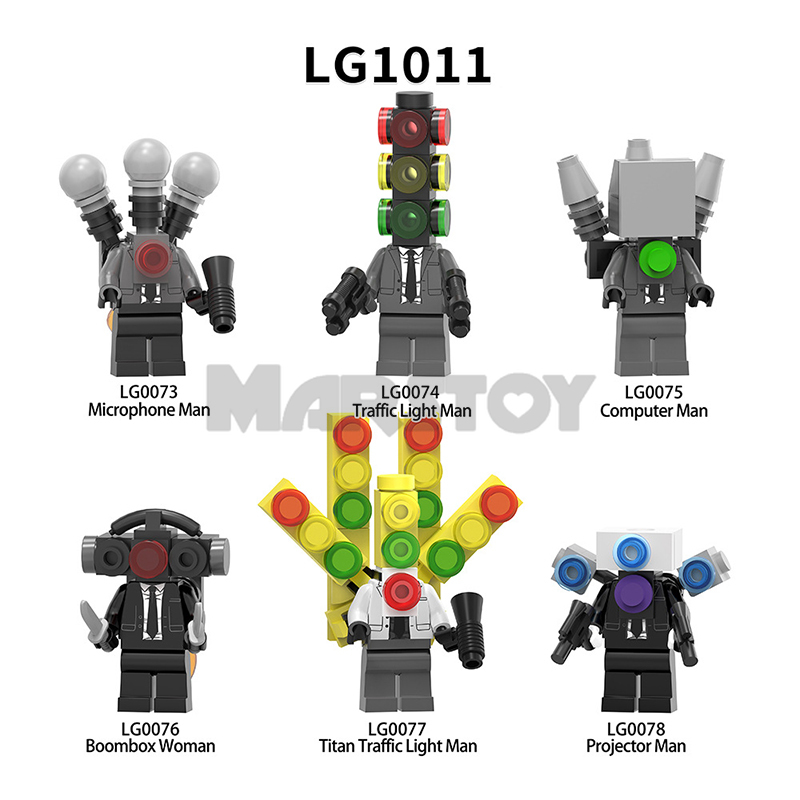 Shop Skibidi Toilet Lego Mini Figure with great discounts and prices online  - Jan 2024