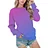 Women Casual Leopard Print Sweatshirt Crew Neck Long Sleeve Top Pullover Loose Trendy Clothes Autumn Winter 2025 Tops Hoodies