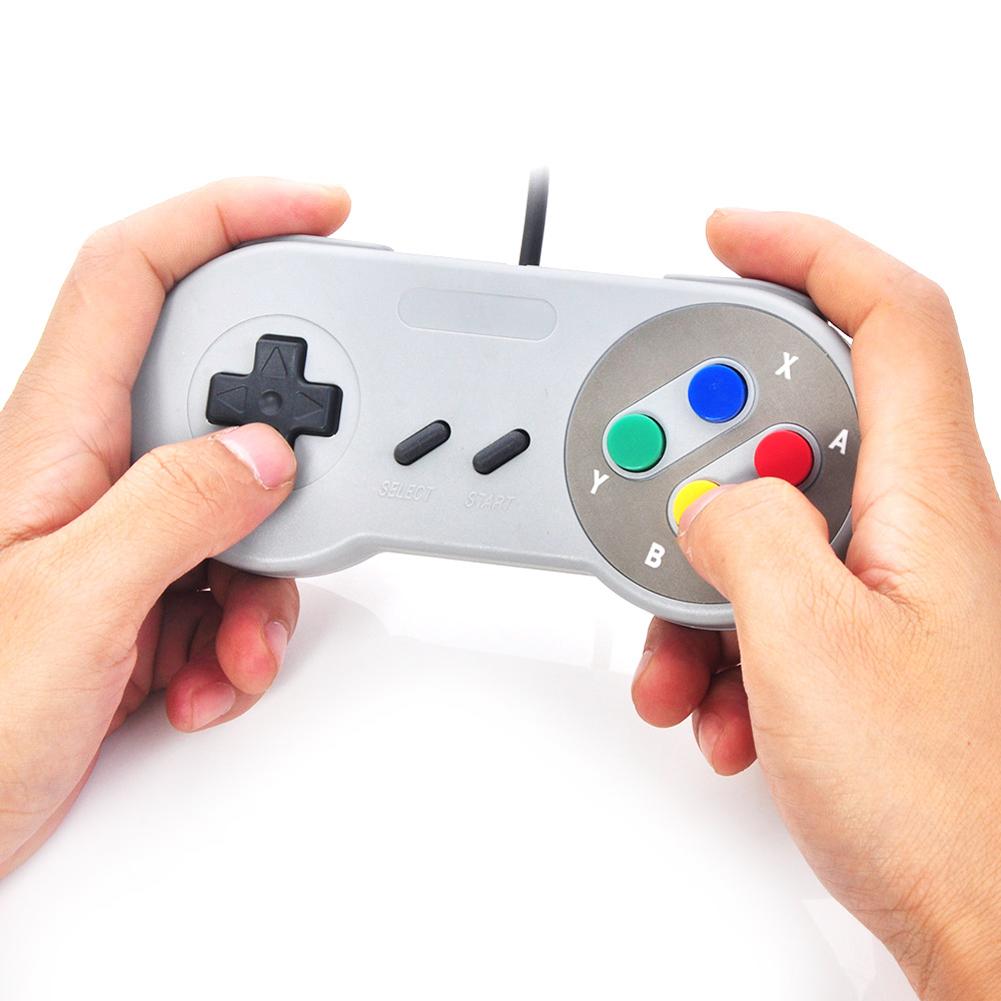 4 Buttons Super Nintendo SNES USB Game Controller for PC/MAC Controllers, 2#, 501 Original
4 Buttons Super Nintendo SNES USB Game Controller for PC/MAC Controllers, 2#, 501 Original