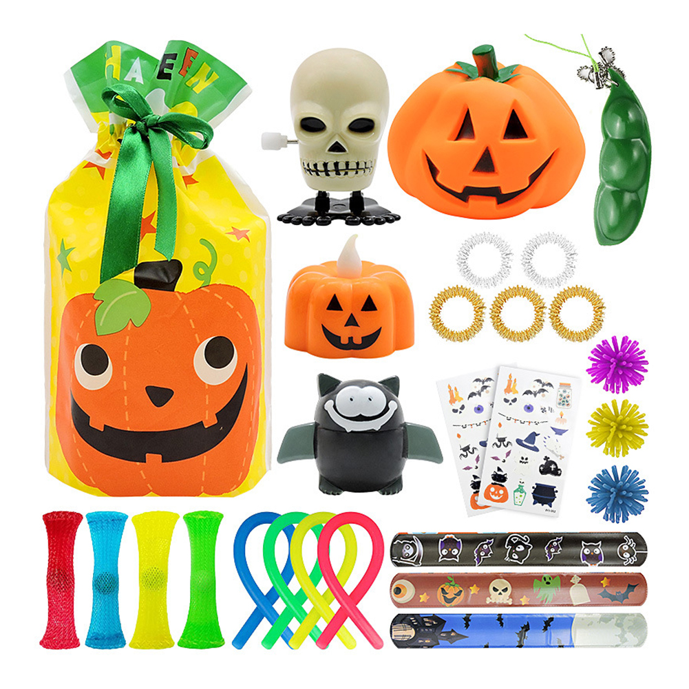 26pcs Halloween Set Silicone Push Bubble Decompression Toys Random Color, 501 Original
26pcs Halloween Set Silicone Push Bubble Decompression Toys Random Color, 501 Original