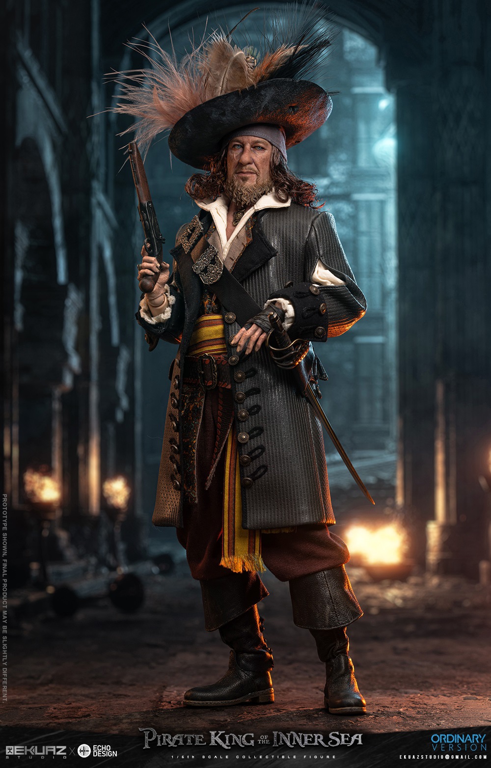 EKUAZ STUDIO x ECHO DESIGN - 1/6 Pirate king of the inner sea