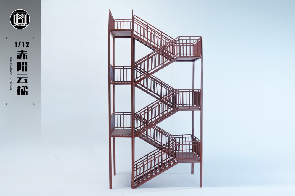 MMMTOYS-1/12 Red Stairway to the Clouds-M2605-