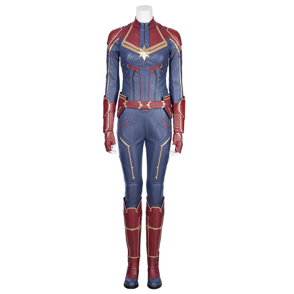 Captain Marvel Cosplay Carol Danvers Marvel Movie Cosplay Costume