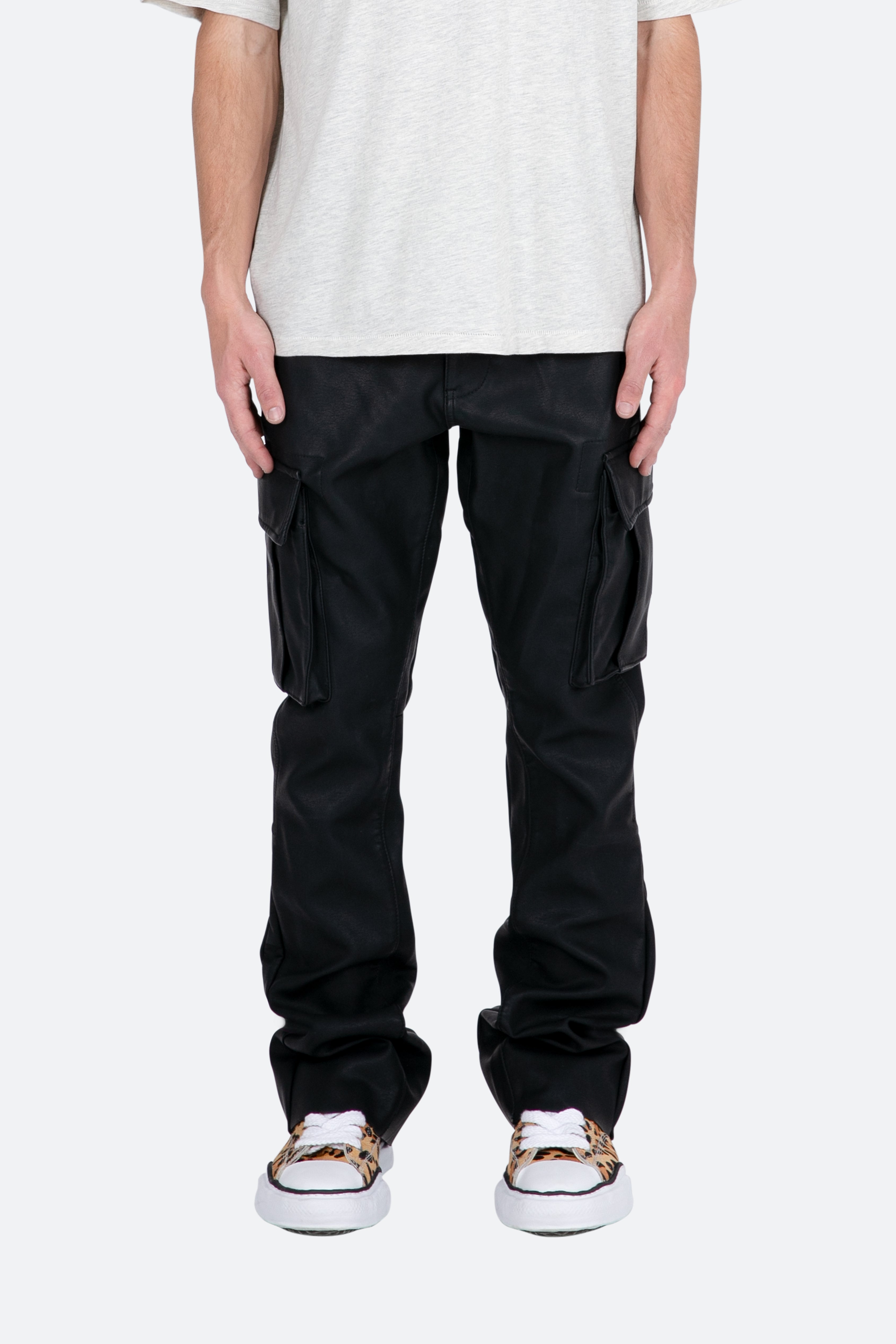 cargo flare pants