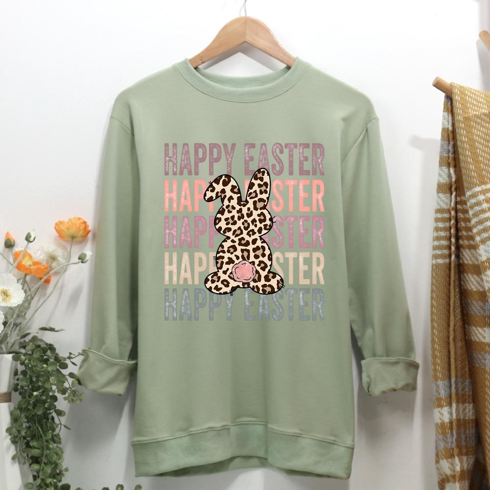 Happy Easter Women Casual Sweatshirt-0025081-Guru-buzz