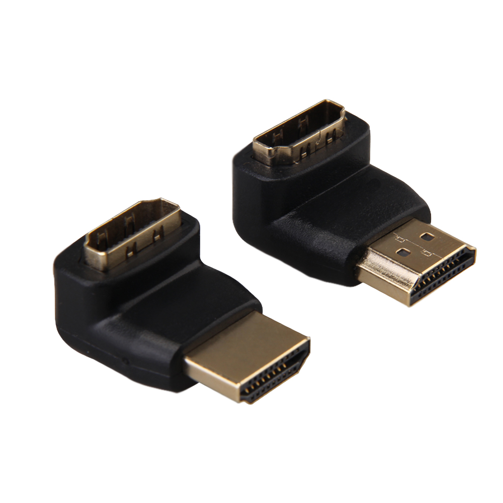 90 Degree + 270 Degree Hdmi Male To Female Right Angle Adapter Connector, 501 Original
90 Degree + 270 Degree Hdmi Male To Female Right Angle Adapter Connector, 501 Original