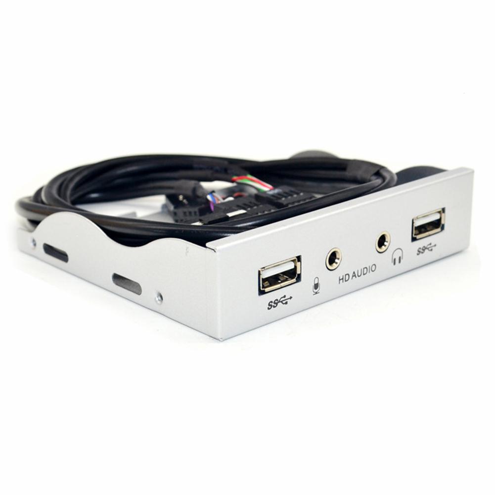 PC Case 9Pin to 2 USB2.0 Floppy HUB HD Audio 3.5mm Front Panel Rack, Silver, 501 Original
PC Case 9Pin to 2 USB2.0 Floppy HUB HD Audio 3.5mm Front Panel Rack, Silver, 501 Original