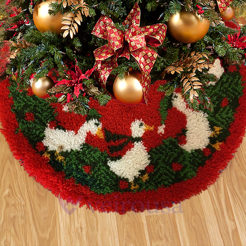 Christmas Night Tree Skirt Kit