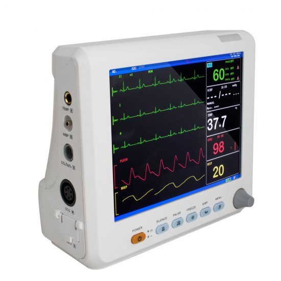 12 Inch Medical Patient Monitor 6-parameter ICU CCU Vital Sign