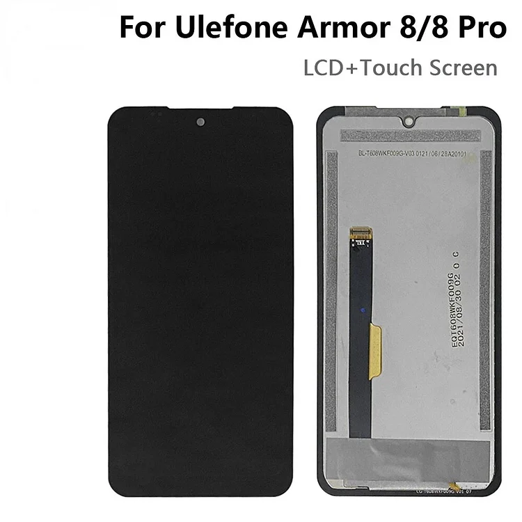 For Ulefone Armor 8 Pro LCD Display And Touch Screen Digitizer Assembly For Ulefone Armor 8 Display LCD Screen Sensor Wholesale