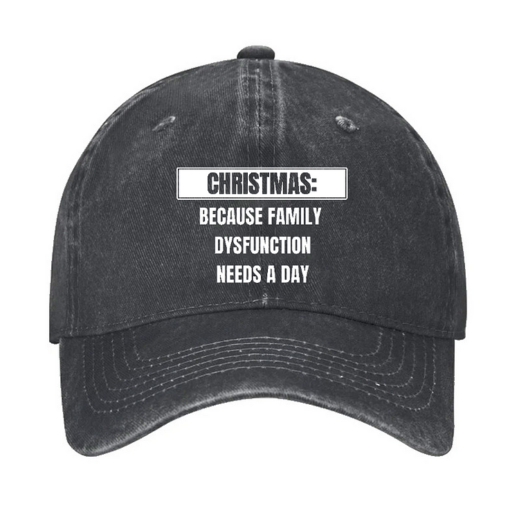 Christmas: Because Family Dysfunction Needs A Day Hat
