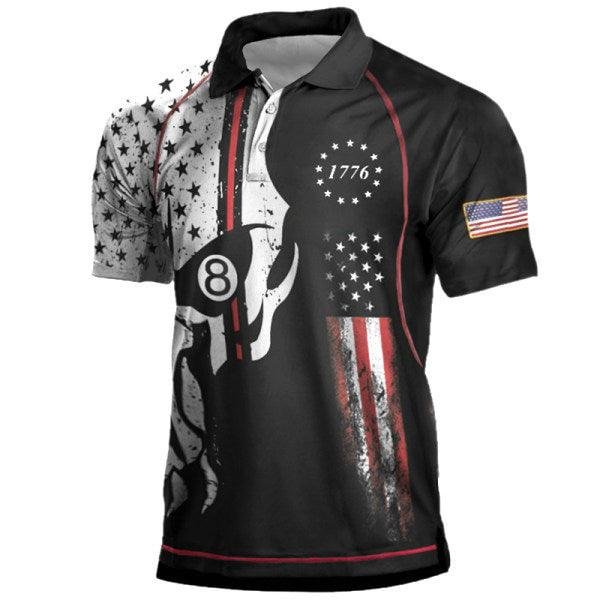 Men's Contrasting POLO T-Shirt