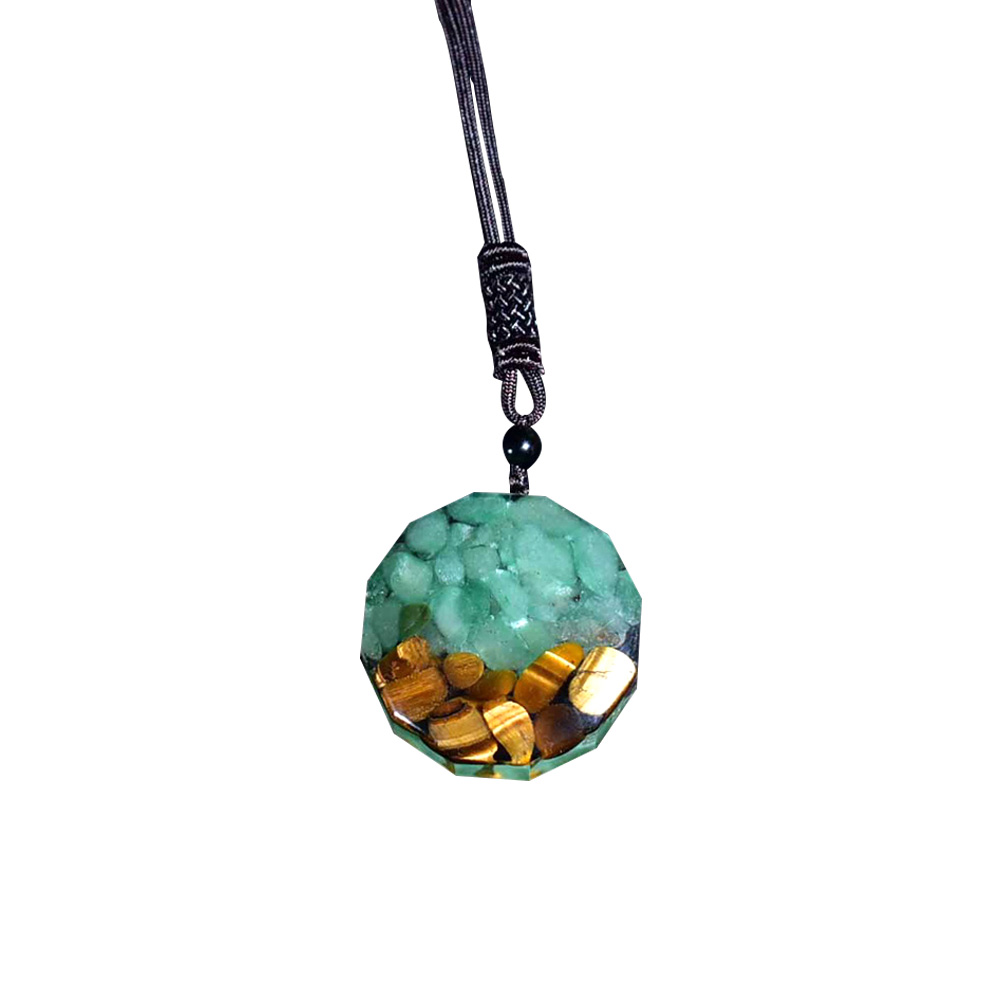 Orgone Pendant Tiger Eye Aventurine Orgonite Necklace Energy Crystal Stone, 501 Original
Orgone Pendant Tiger Eye Aventurine Orgonite Necklace Energy Crystal Stone, 501 Original
