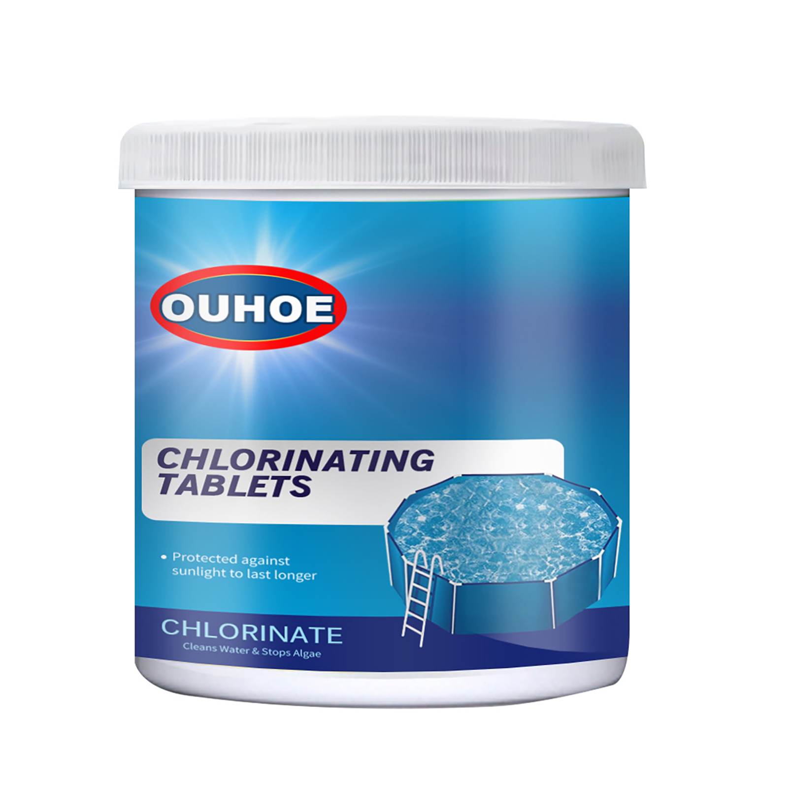 Swimming Pool Effervescent Cleaning Tablet Long Lasting Chlorinating Tablet, 50g, 501 Original
Swimming Pool Effervescent Cleaning Tablet Long Lasting Chlorinating Tablet, 50g, 501 Original