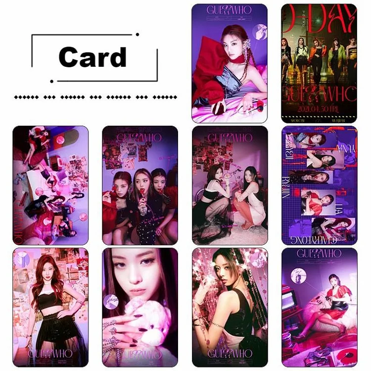 ITZY GUESS WHO Photocard