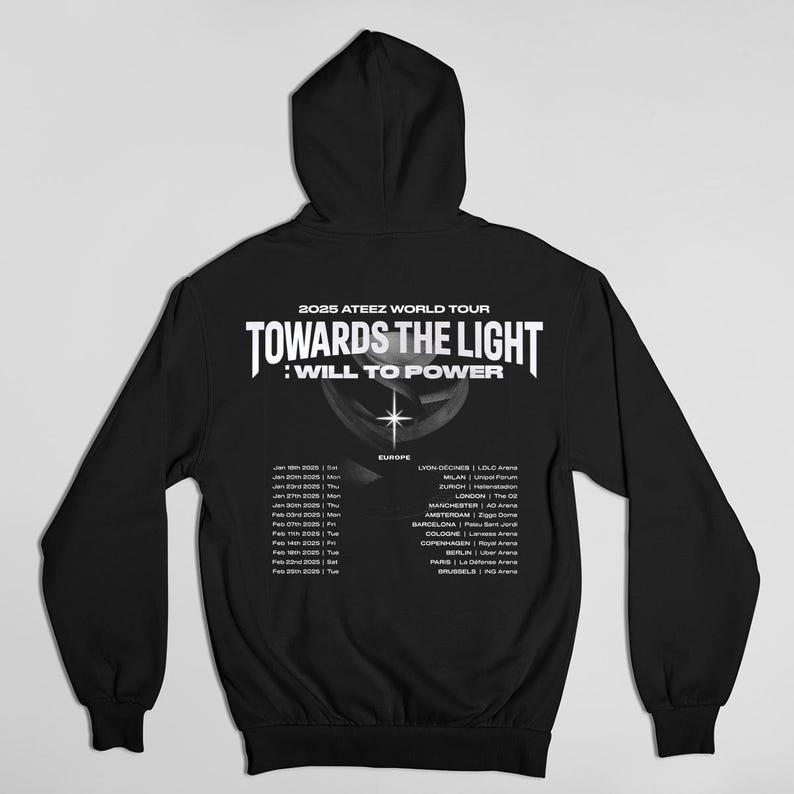 2025 Ateez Towards The Light: Will to Power World Tour Time Track
