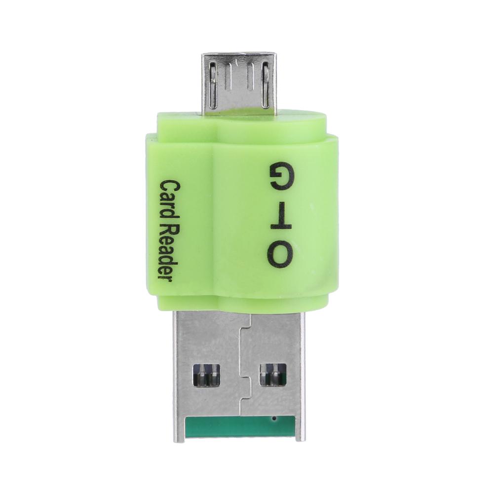 Dual Use 2 in 1 OTG Card Reader USB 2.0 Adapter SD Card TF Cardreader, 501 Original
Dual Use 2 in 1 OTG Card Reader USB 2.0 Adapter SD Card TF Cardreader, 501 Original
