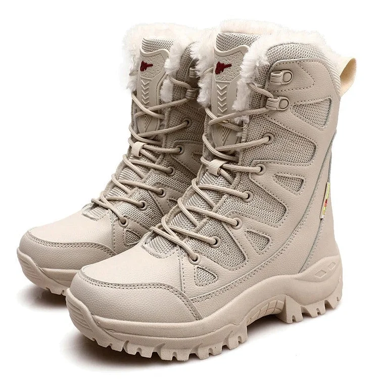 Stunahome Thickened Velvet High-Top Hiking Snow Boots shopify Stunahome.com