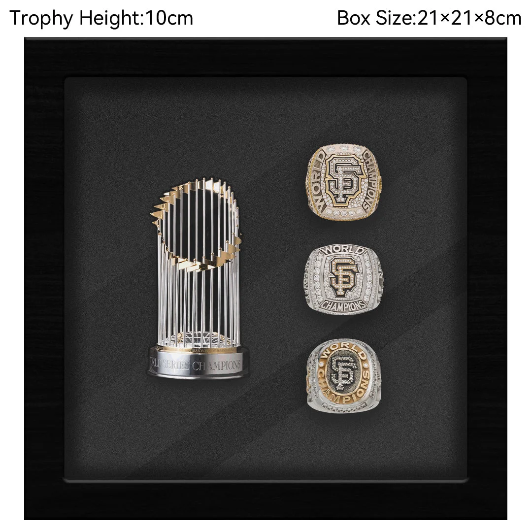 San Francisco Giants MLB Trophy And Ring Box