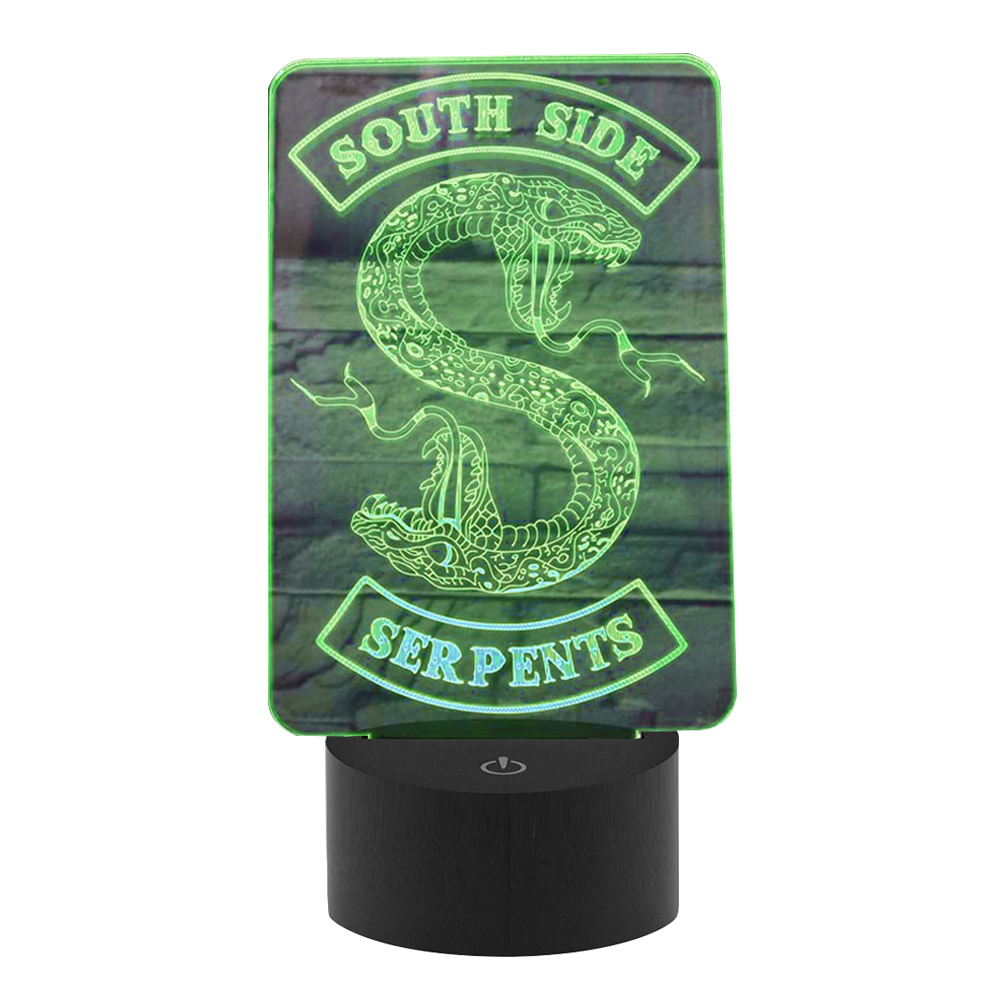 LED Acrylic 3D Snake Emblem Colorful Touch Control Bedside-3D Night Light, 501 Original
LED Acrylic 3D Snake Emblem Colorful Touch Control Bedside-3D Night Light, 501 Original