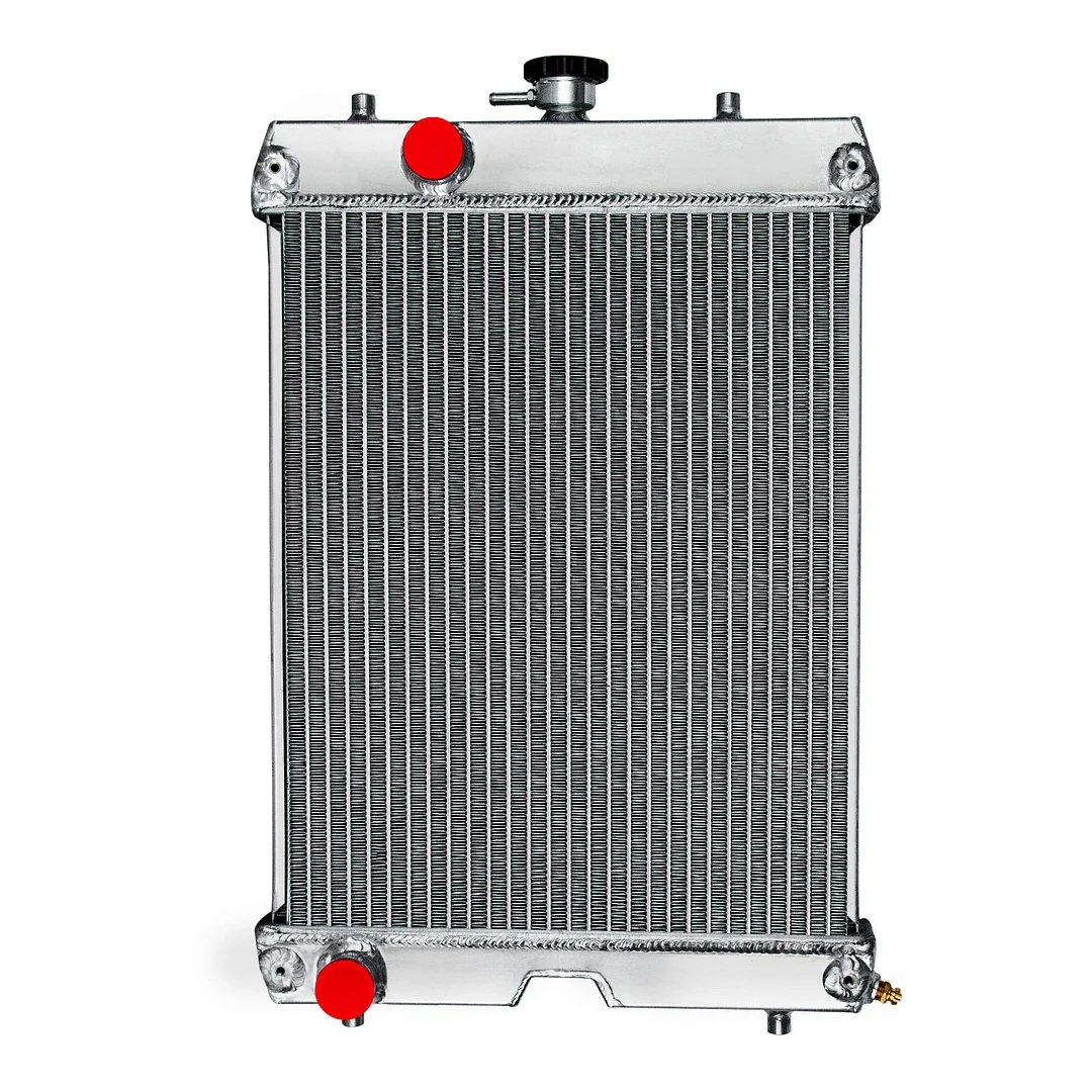 Alloyworks 2 Row Radiator For Kubota L3240DT3 L3240F3 L3240GST3 L3240HST3 L3240HSTC3 23" H x 16-1/2" W
